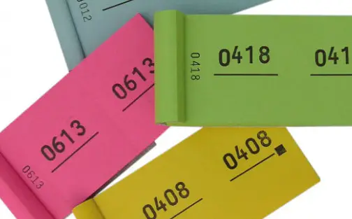 Comment faire ses tickets pour une tombola ?